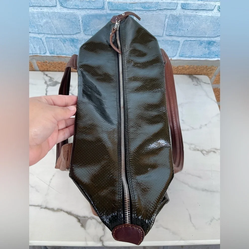 PAURIC SWEENEY Patent leather tote